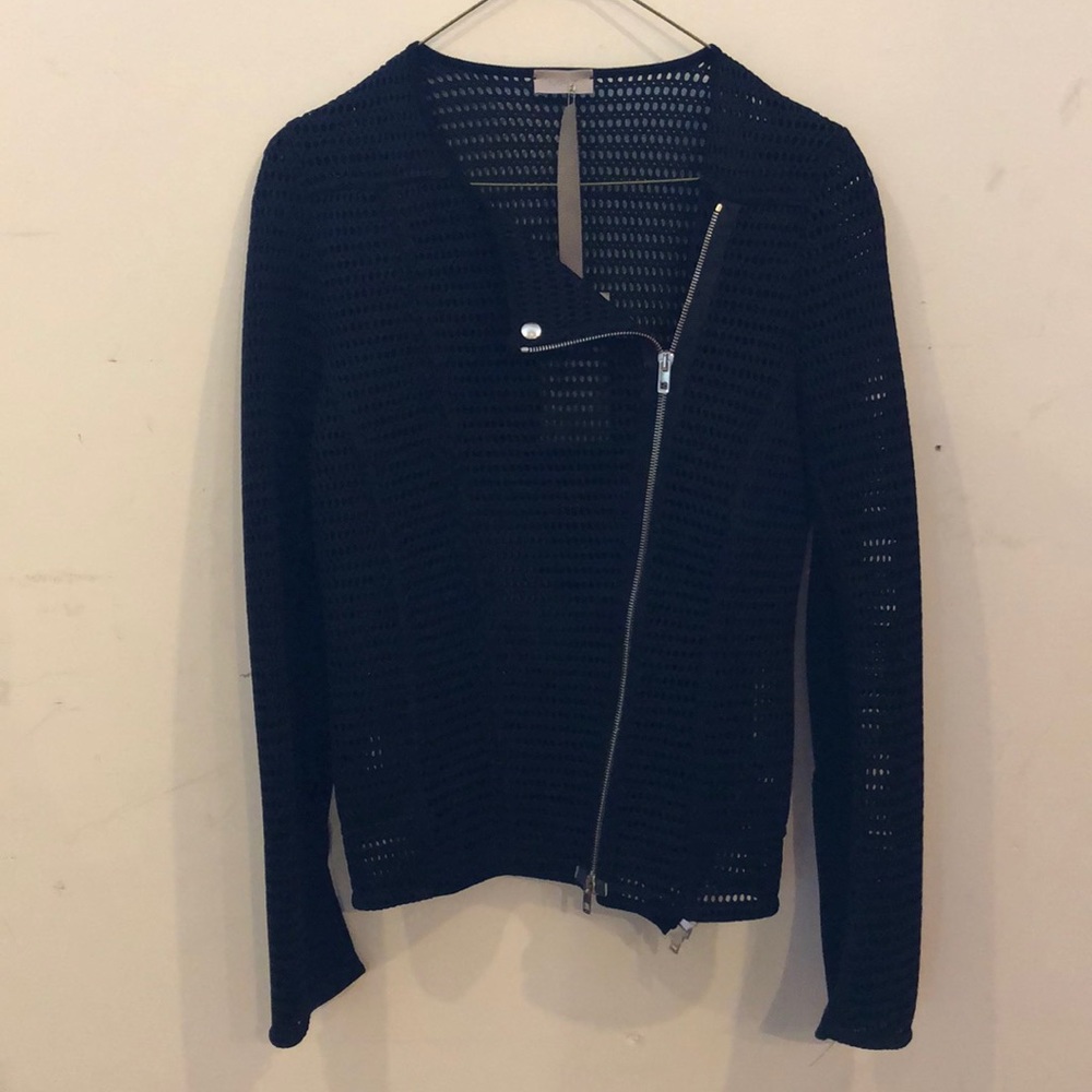 MRZ silk mesh biker jacket.